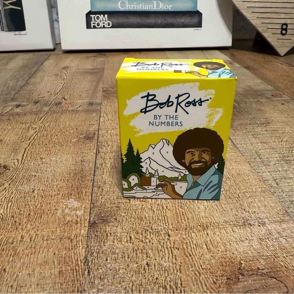 BOB‎ ROSS BY THE NUMBERS: PAINT BY NUMBERS ACTIVITY SET [NEW BOOK] OPEN BOX SET